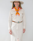 Sunrise Yucca Silk Twill Scarf